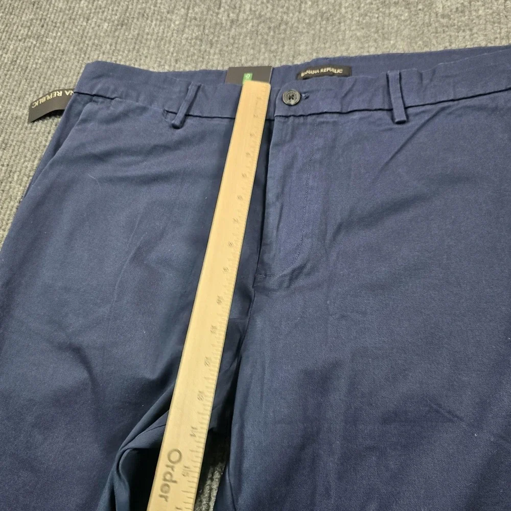 Banana Republic Pants Mens 40x29 Blue Chino Classic Fit Stretch Cotton‎ NEW